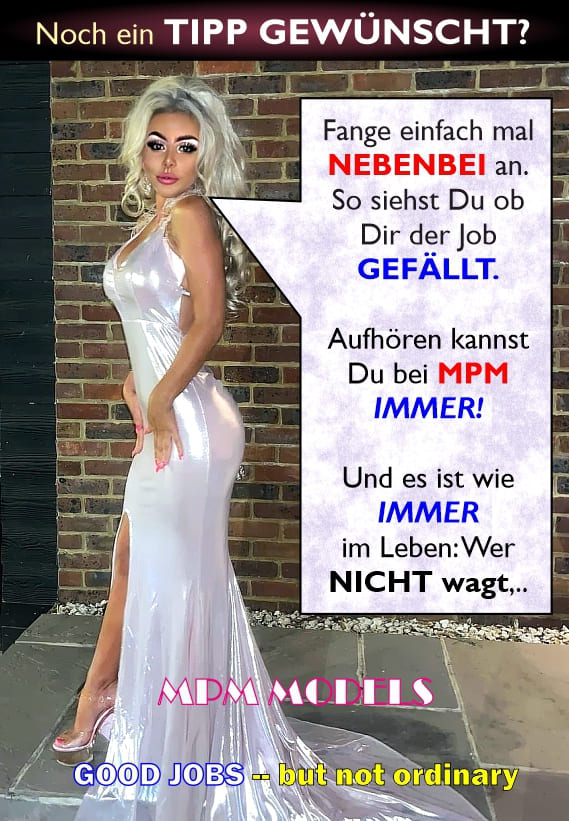 Modelle auch für Erotik Jobs im Raum Frankfurt und Berlin gesucht.