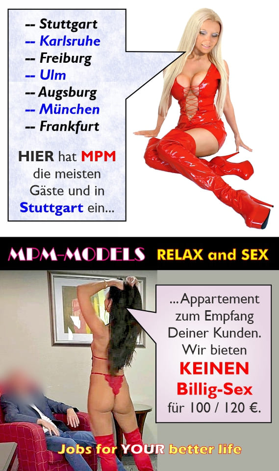 Sehr gerne auch Damen aus Freiburg, Karlsruhe, Ulm.