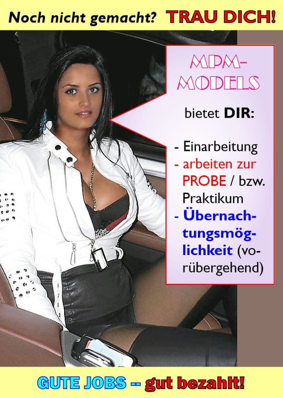 MPM MODELS Stuttgart: Praktikas für junge Frauen.