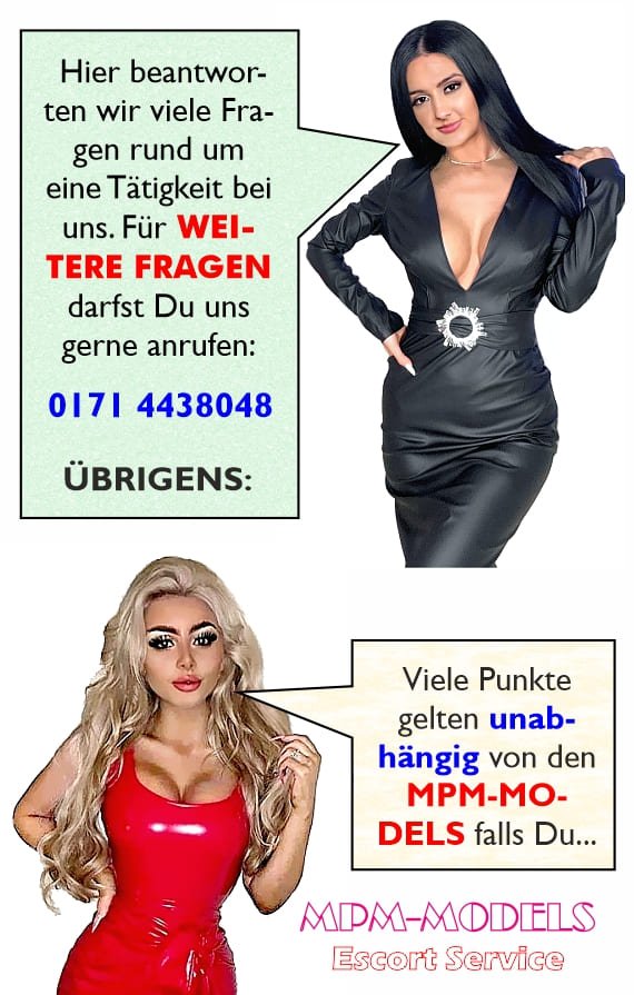 Weitere Fragen an uns bitte telefonisch: 0171 - 44 38 048