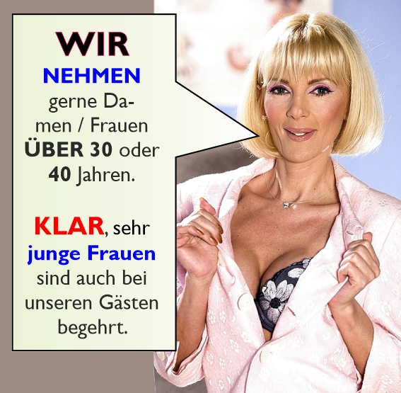 Für unsere Kunden! - Reife, schlanke und hübsche Frauen GESUCHT