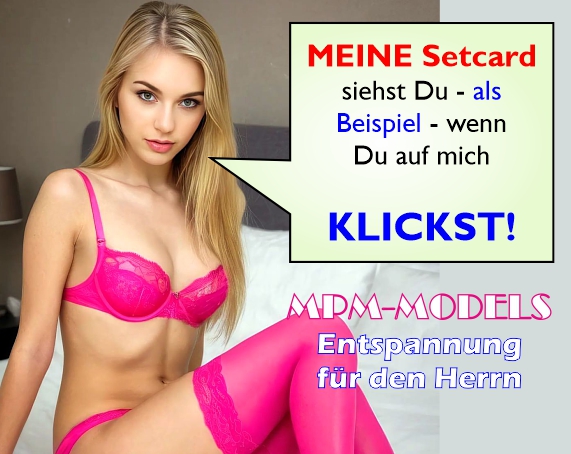 Du bekommst von MPM-MODELS Deine eigene Setcard.